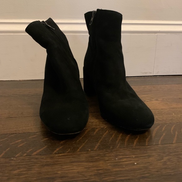 Vince Suede Booties - Picture 4 of 8